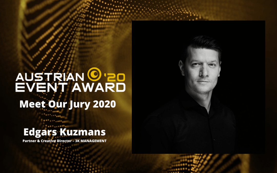 Die Jury-Mitglieder des Austrian Event Awards im Gespräch: Edgars Kuzmans