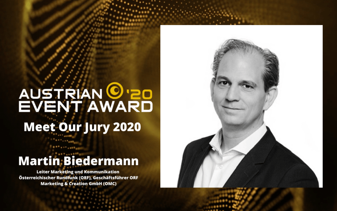 Die Jury-Mitglieder des Austrian Event Awards im Gespräch: Martin Biedermann