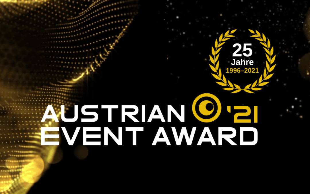 Das Einreichtool zur Edition 2021 ist geöffnet: Austrian Event Award startet ins 25-Jahr-Jubiläum