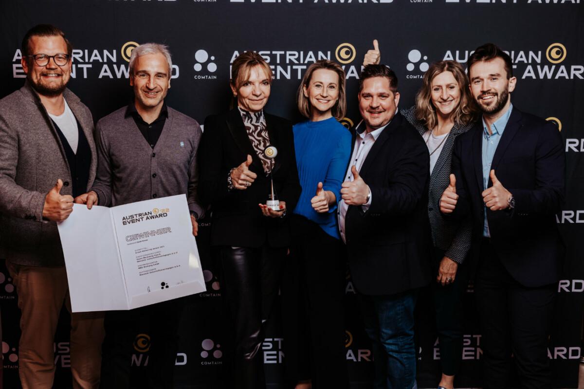 Austrian Event Award Edition 2022 Gewinner © COMTAIN/inShot