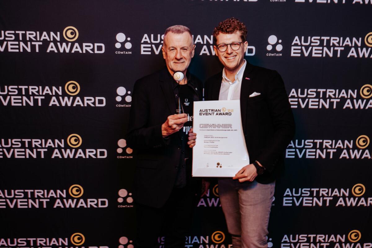 Austrian Event Award Edition 2022 Gewinner © COMTAIN/inShot