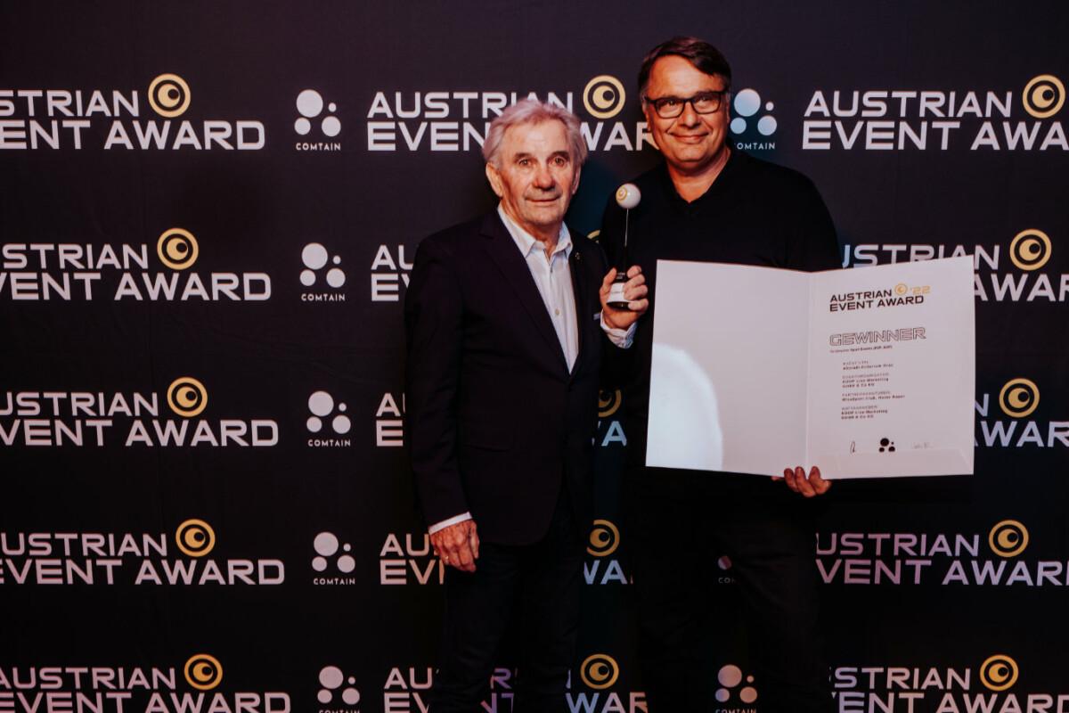 Austrian Event Award Edition 2022 Gewinner © COMTAIN/inShot