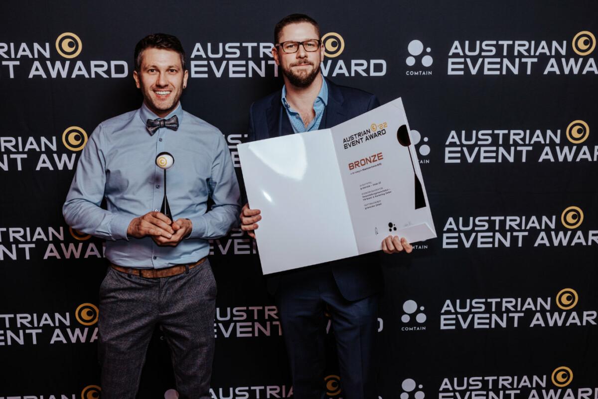 Austrian Event Award Edition 2022 Gewinner © COMTAIN/inShot