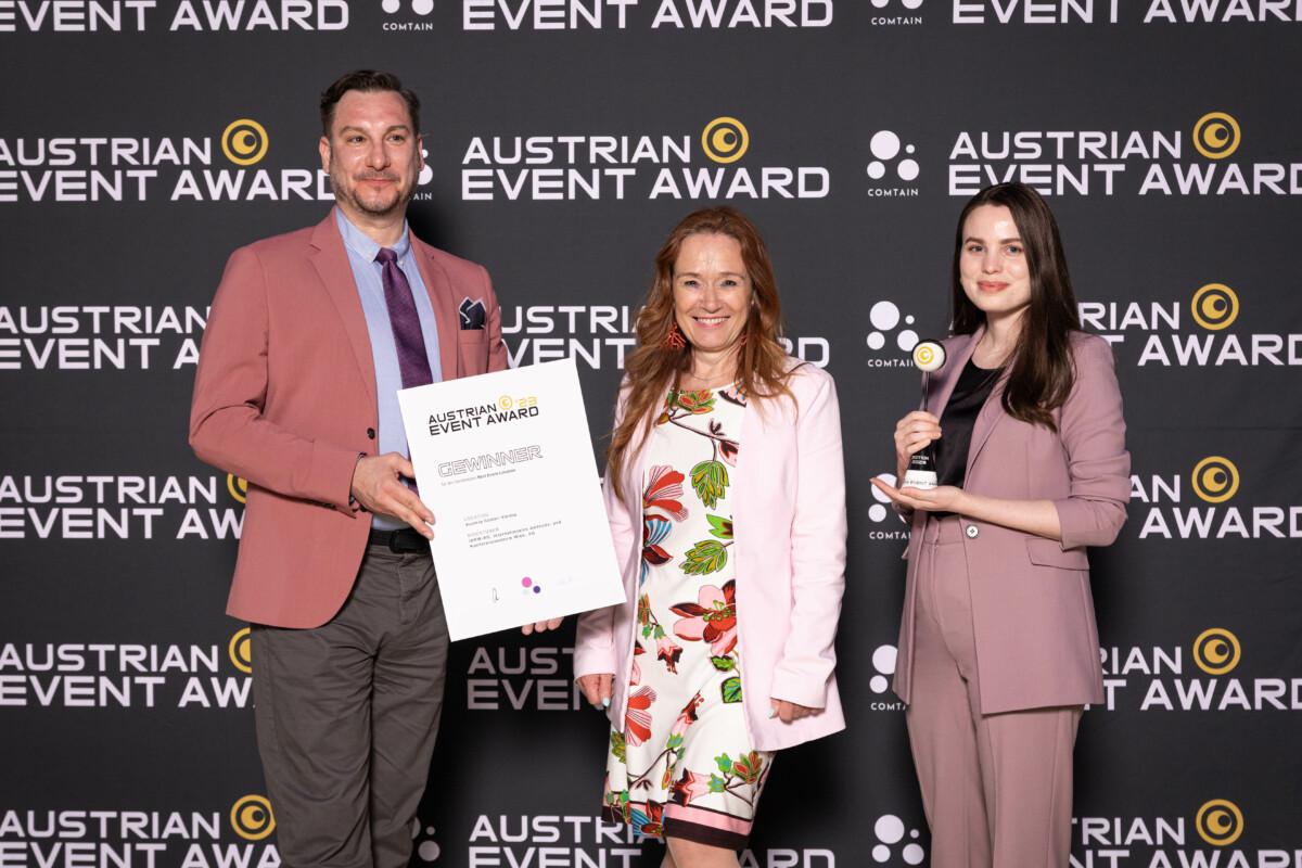 Austrian Event Award Edition 2022 Gewinner © COMTAIN/inShot