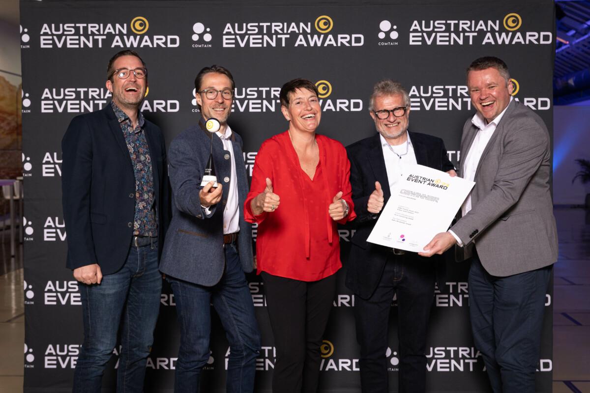 Austrian Event Award Edition 2022 Gewinner © COMTAIN/inShot