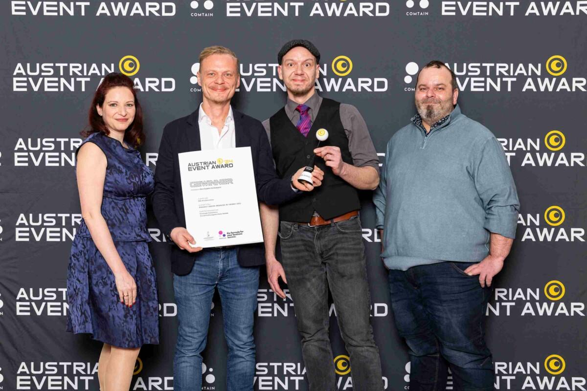 Austrian Event Award Edition 2022 Gewinner © COMTAIN/inShot