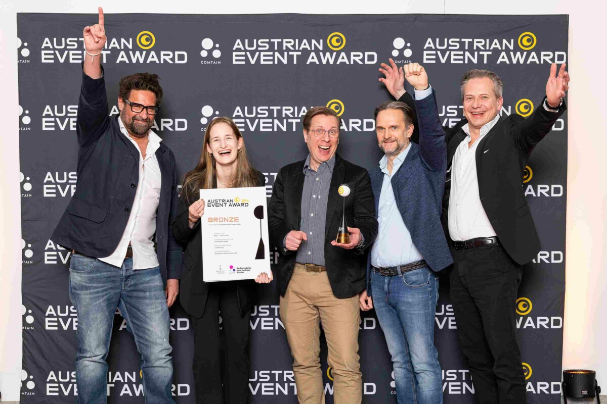 Austrian Event Award Edition 2022 Gewinner © COMTAIN/inShot